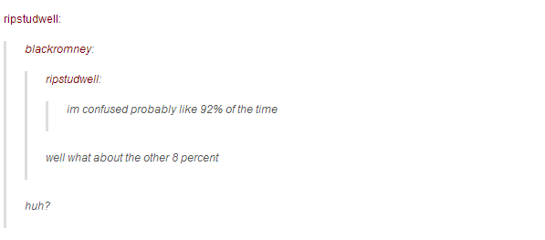 Did you know that .. wait... what ?