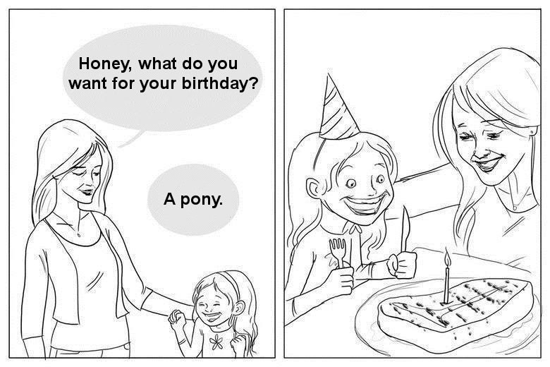 A pony