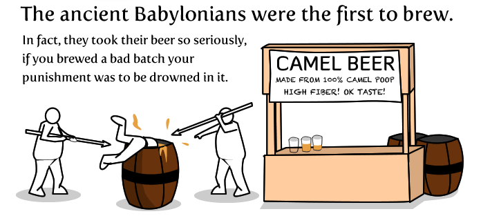 BierqualitÃ¤t! Nice job Babylonians.