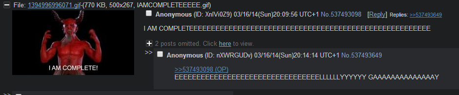 everyone on /b/ and OP