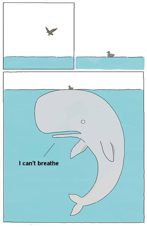 I can't breathe