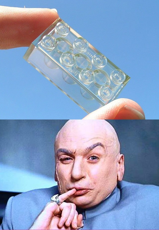 Heard Dr. Evil started at LEGO