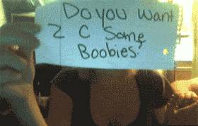 and you thought you would get to see boobies