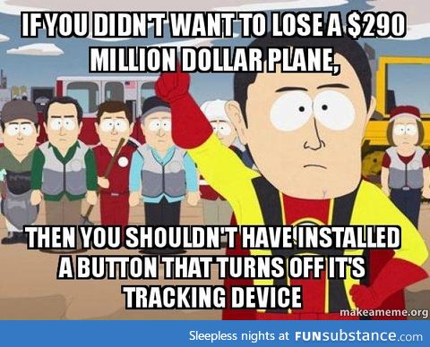 Lost plane
