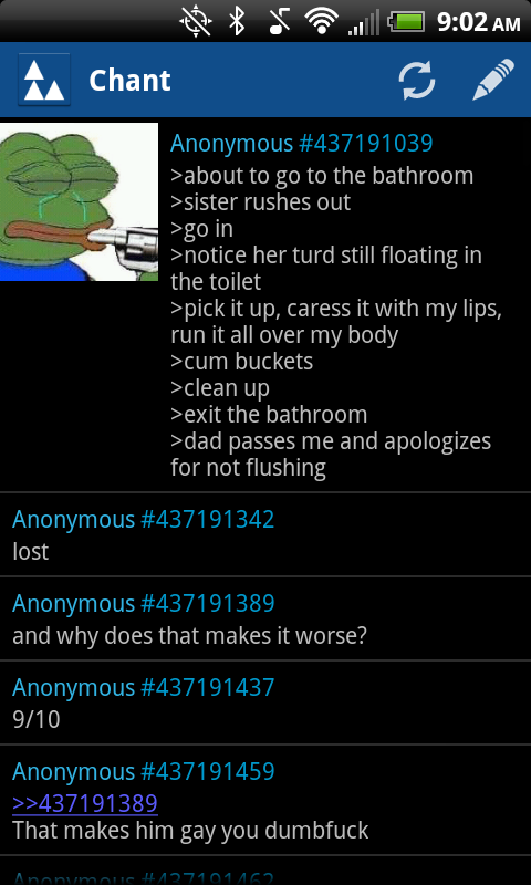 That makes him gay you dumb***...