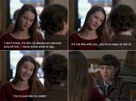 I don't believe in the friendzone. But Ouch.