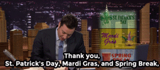 In commemoration of the month of March.