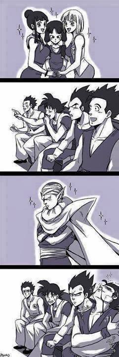 Gohan's wet dream