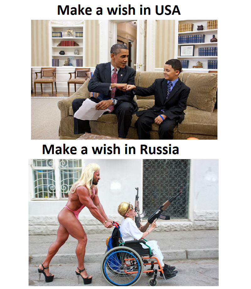 In Soviet Russia, disease cure you!