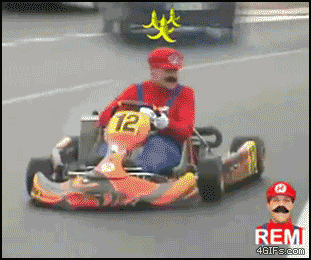 Mario Kart in real life