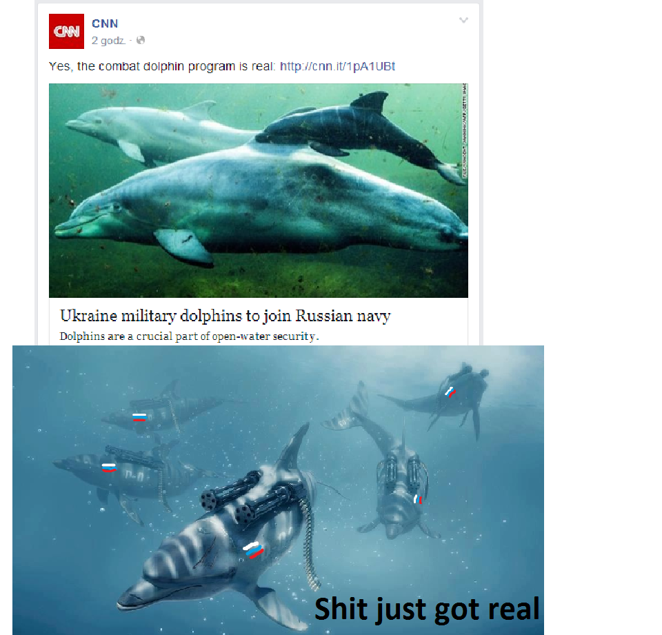 Ukraine is really screwed now that they're going to lose their dolphins