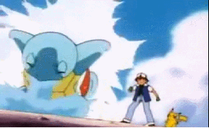 Squirtle used Hydro Pump! It's super effective!