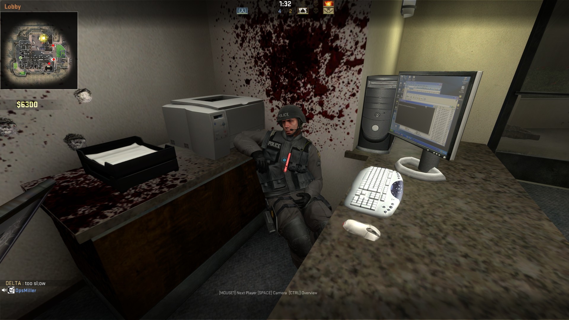 napping on the job