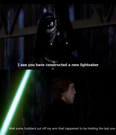Hi your father, I'm Luke!