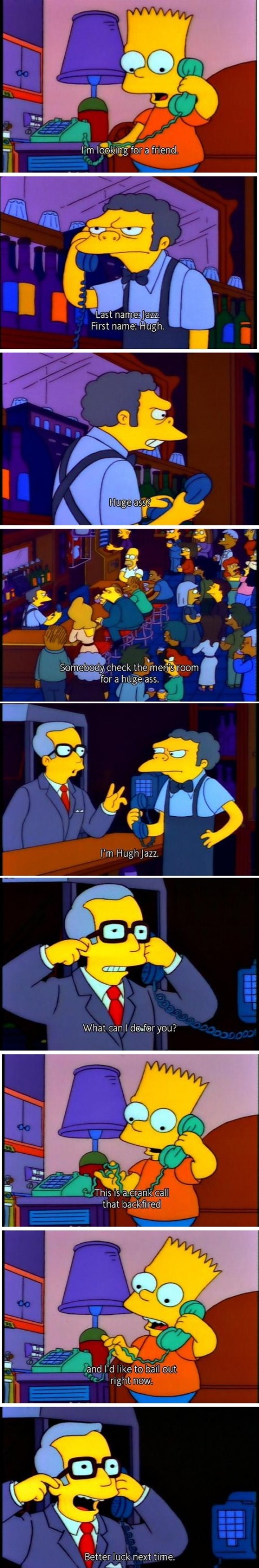 Oh the Simpsons.