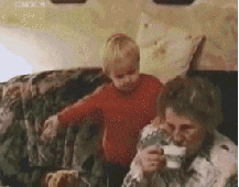 grandma doesn't give him money anymore