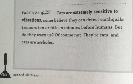 Verdict: Cats are ***s.