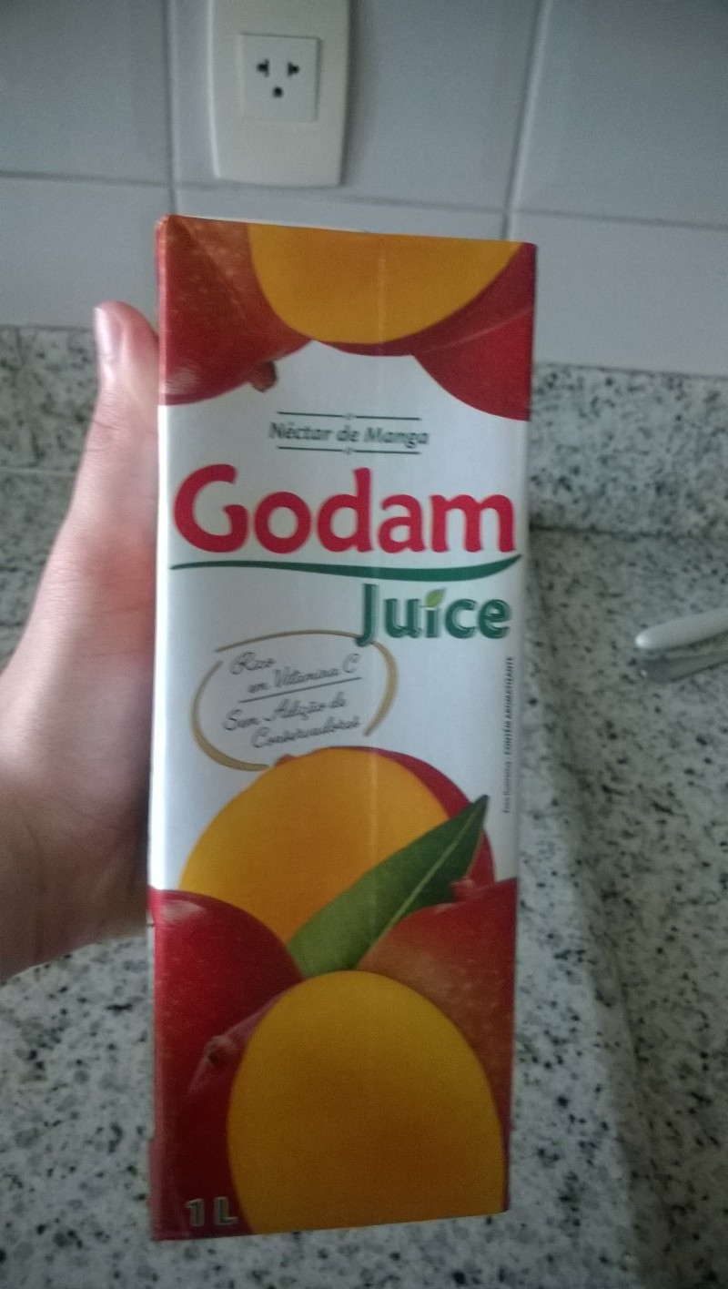 I went to the goddamn store and got some Godam juice.