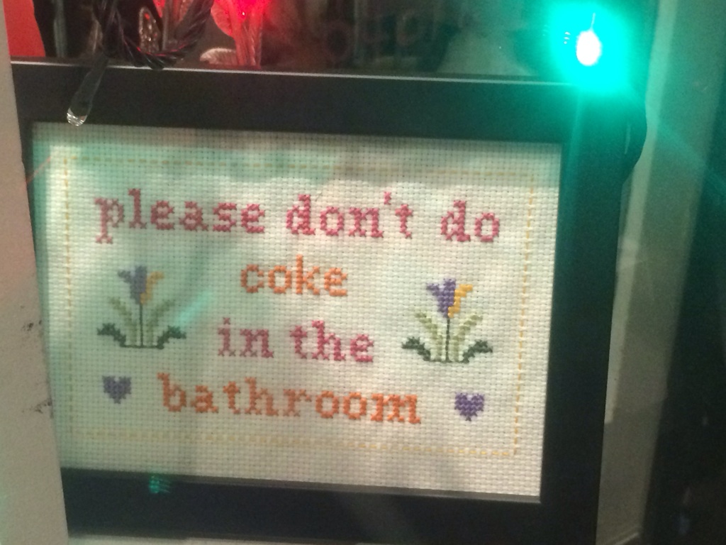 Saw this in a club last week...