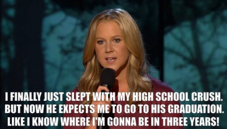 High-school crushes.