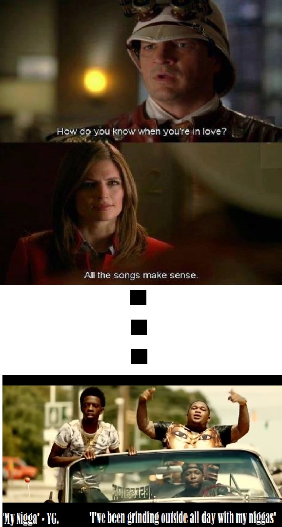 It's called black-love, man