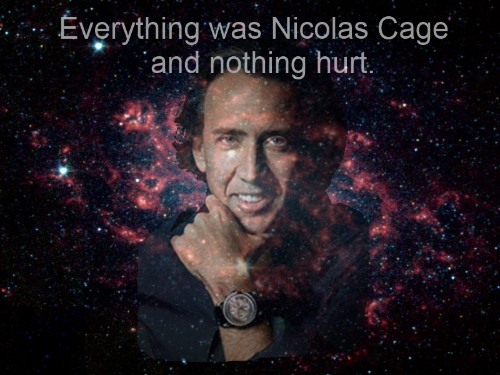 Happy April Fools Hugelol! From our God and savior Nicolas Cage.