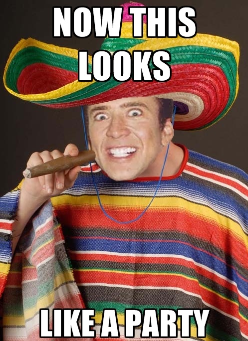 ARRIBA CAGE!