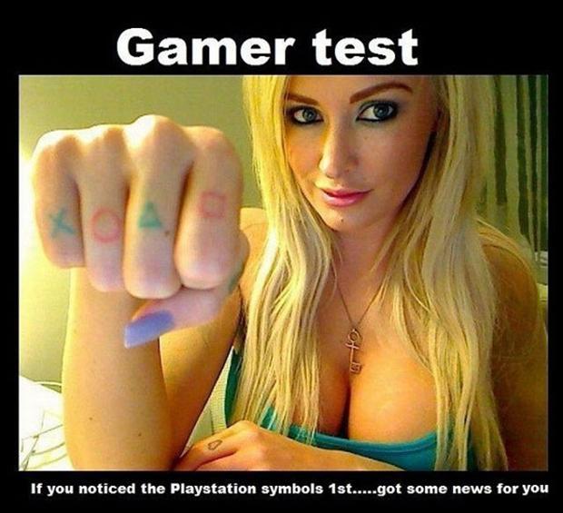 Gamer Test!