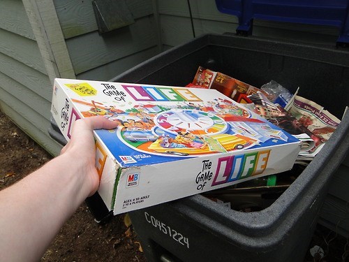 Throwing my life away
