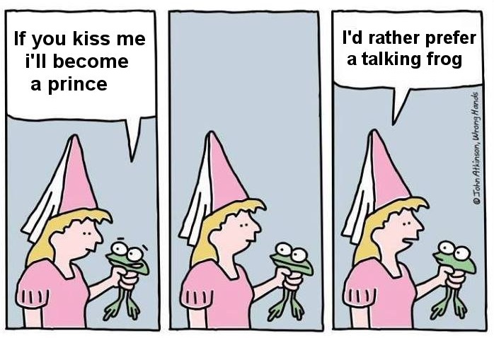 Talking frog