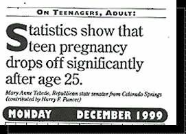 Teen Pregnancy Statistics
