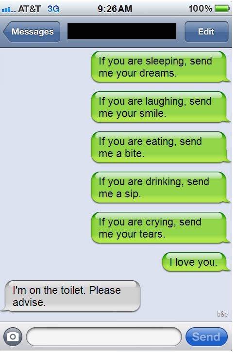 Poop in the shower guy, i'm looking at you