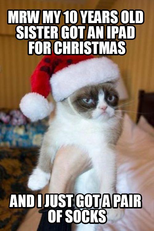 my parents are getting shit for christmas