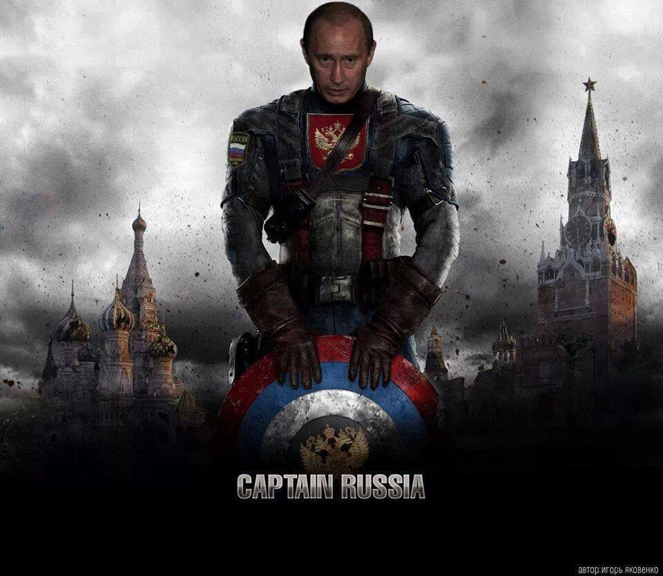 Ready to "save" ALL the Russians!!!... and beyond...