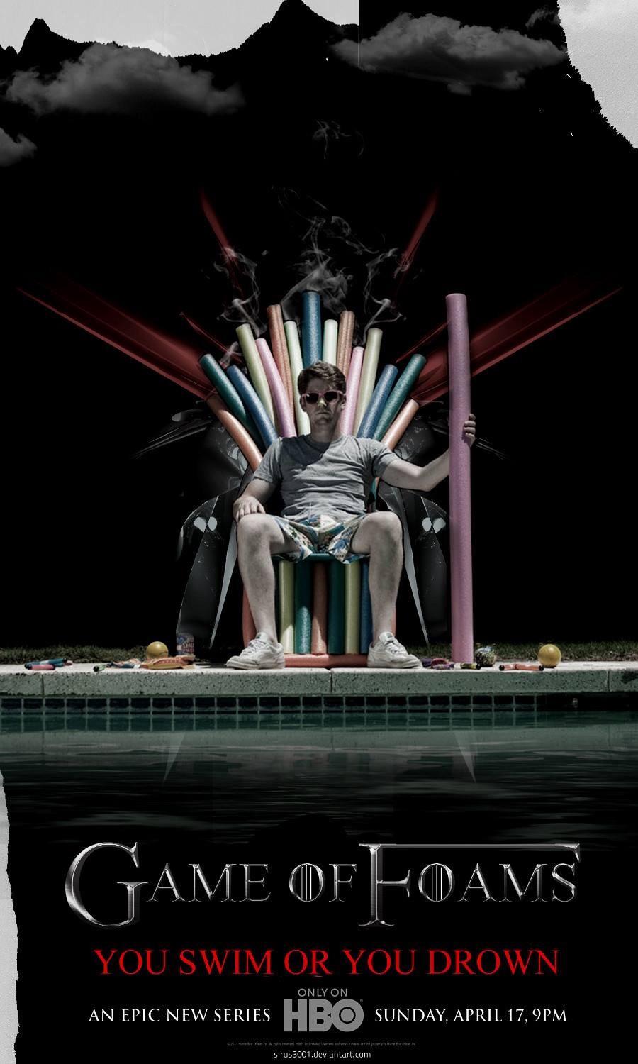 All of the characters die drowning
