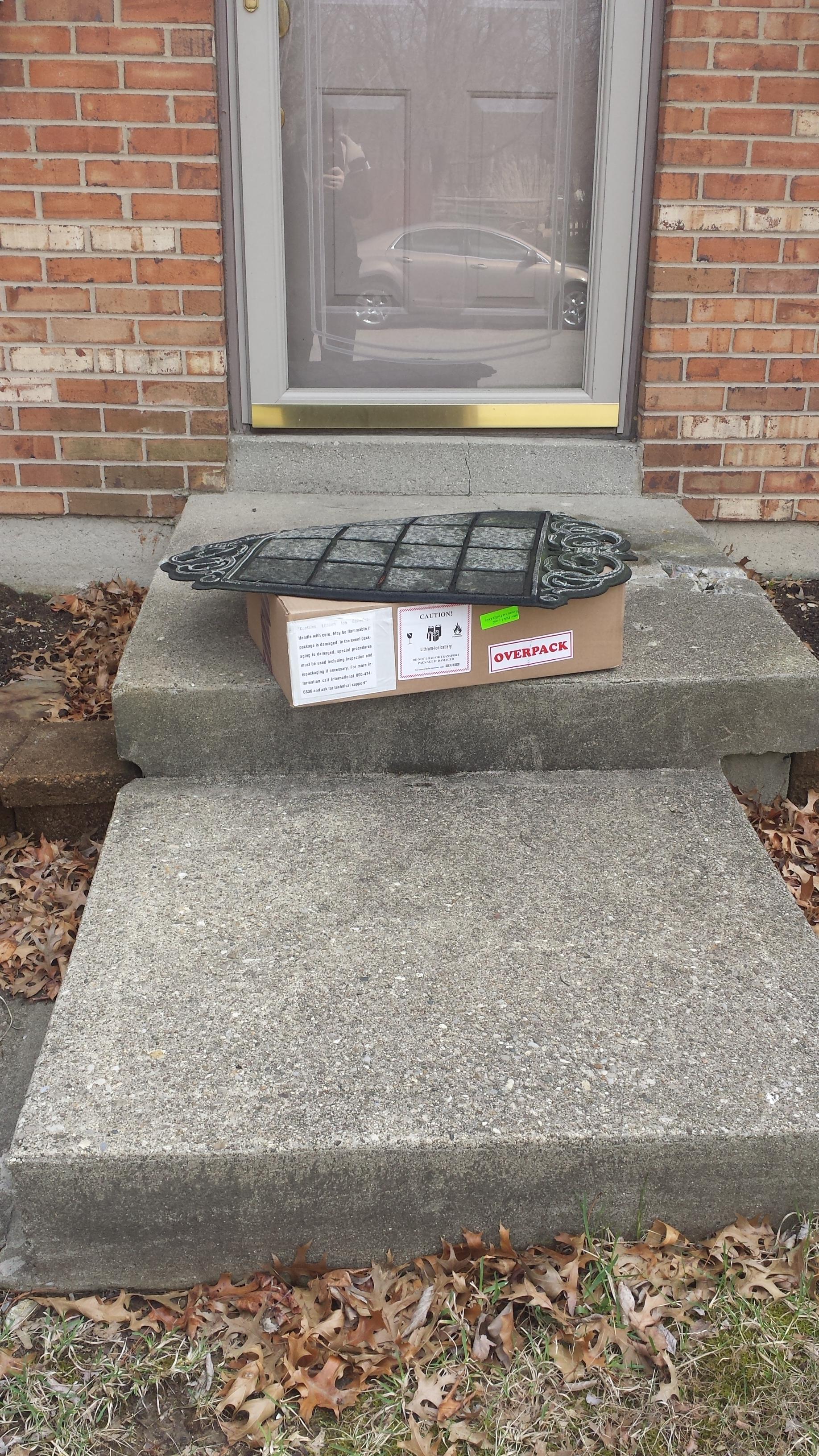 "Hello, I never received my order and its been months" "Did you check under your doormat?"