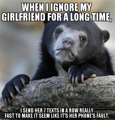 I know I should feel bad, but I somehow donÂ´t...