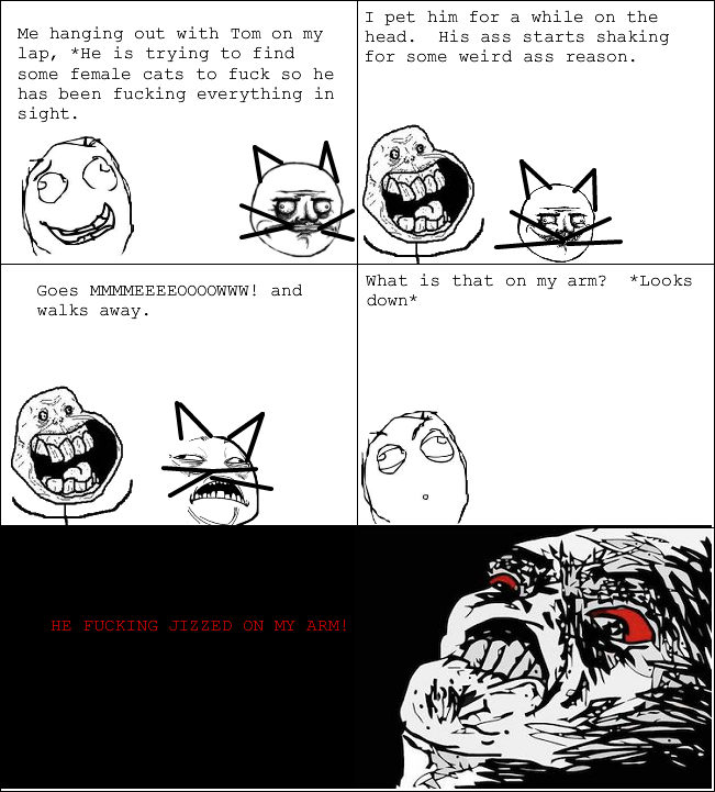 Remember those disturbing ass rage comics? Well they're back.