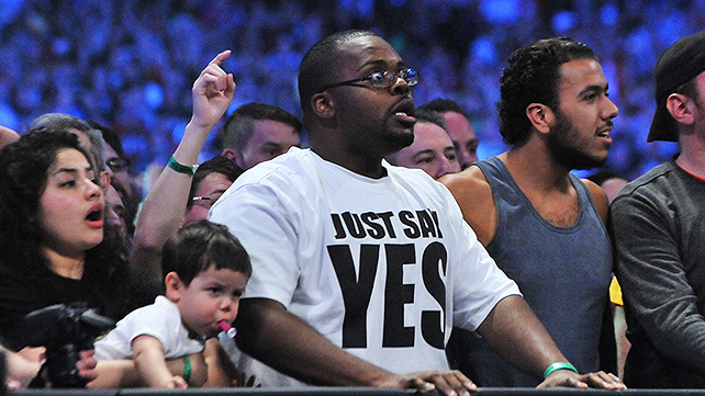 Shocked Nigga when Undertaker lost his streak.
