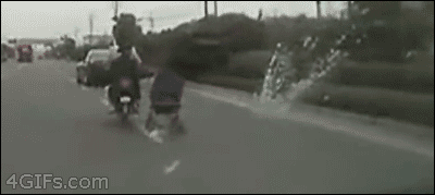 Taking your new born child for a ride