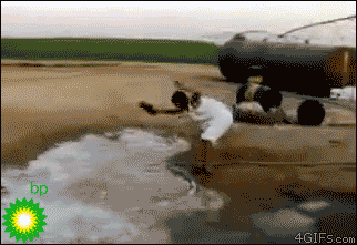 BP handling their oil spills.
