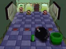 Even in death, Luigi has the upper hand.