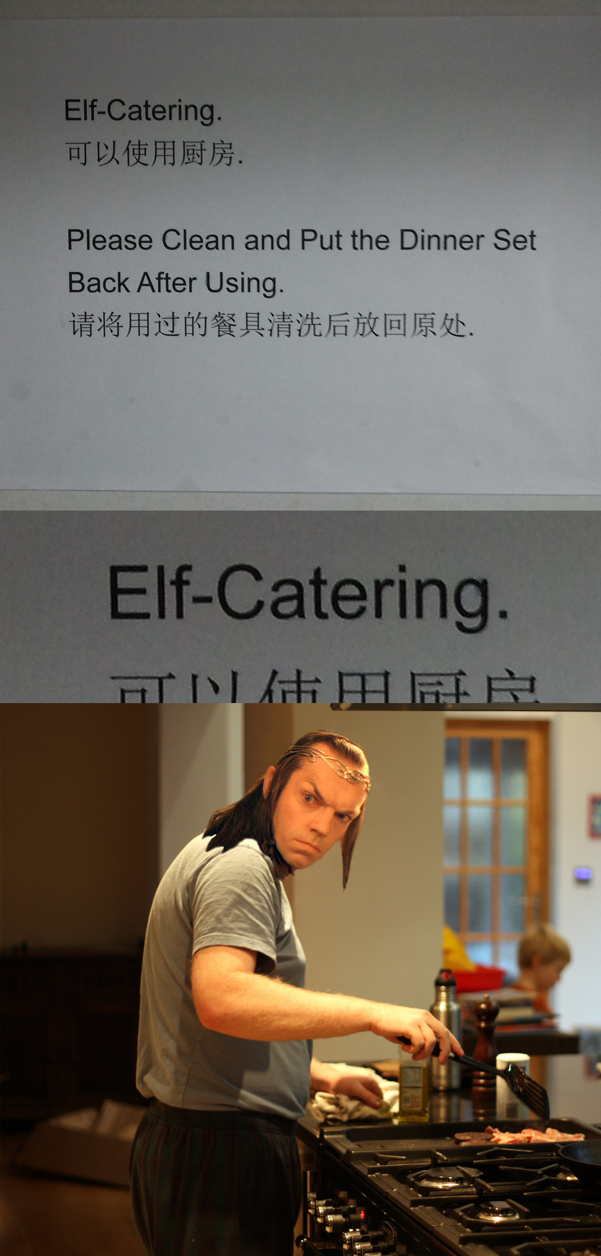 What do your chef eyes see, Legolas?