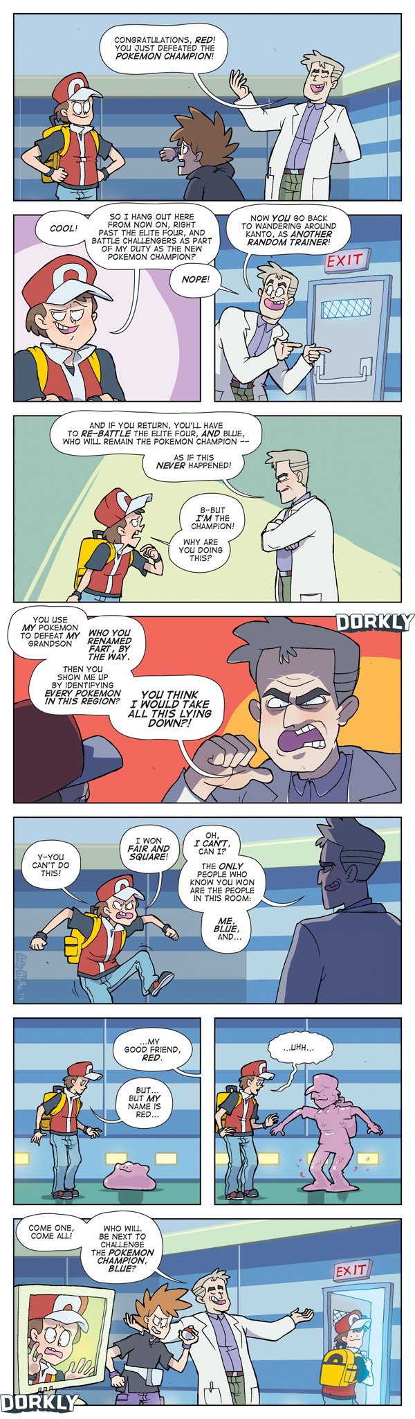 What really happens when you beat pokemon