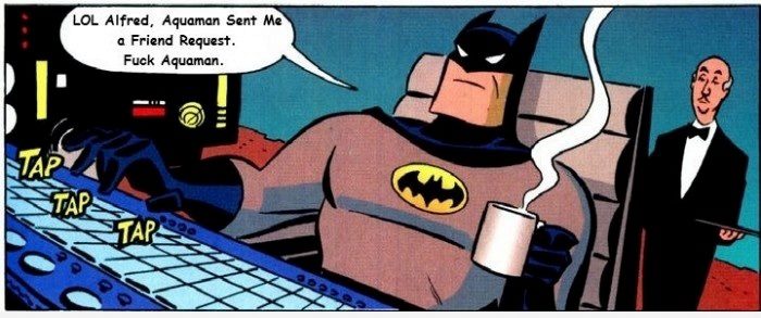 Batman is such a nice guy.