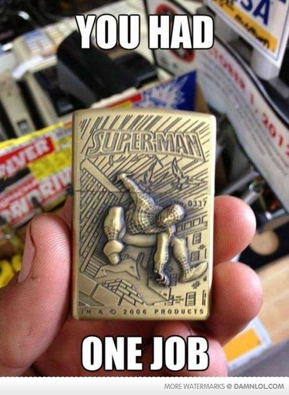 One Goddamned job.