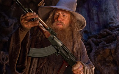 Guess I'm gonna have to take care of this "Gandalf the Black".