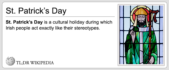 Because its not like they're like that every other day of the year