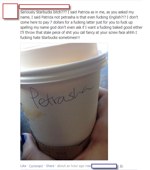 Some starbuck's workers just want to watch petrasha burn