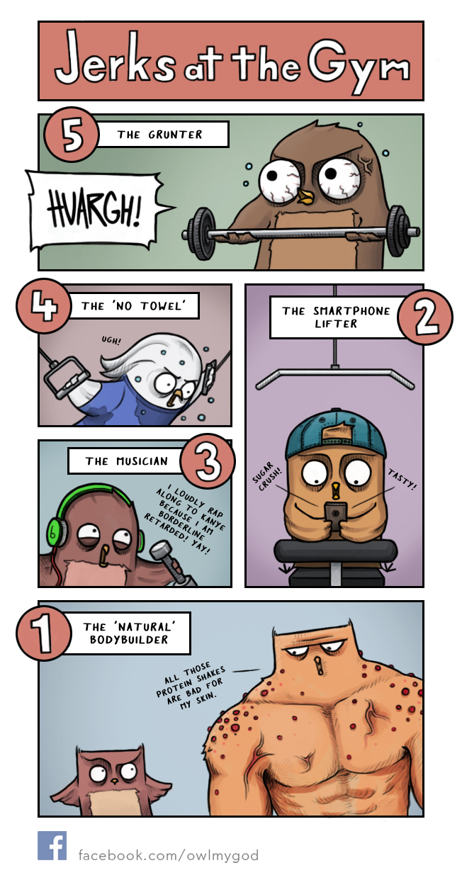 Top 5 Jerks At The Gym